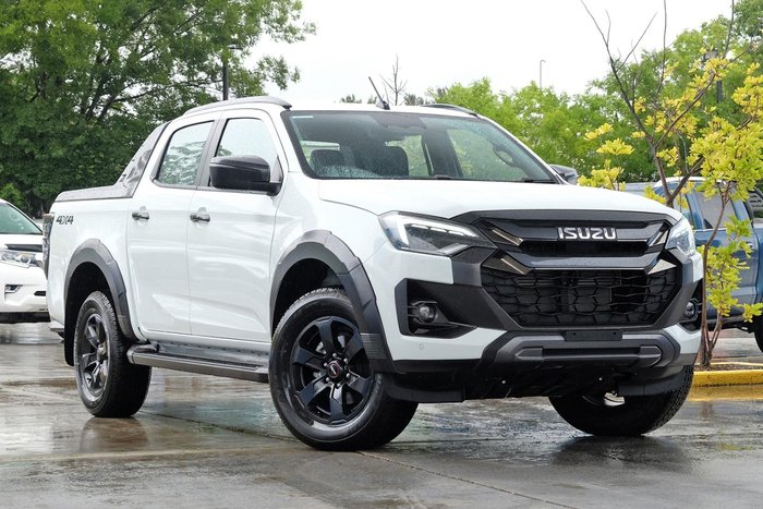 2024 Isuzu D-MAX X-TERRAIN MY24 4X4 Dual Range Moonstone White