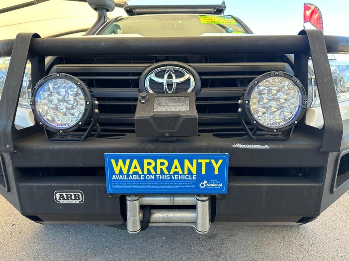 2016 Toyota Landcruiser GX VDJ200R 4X4 Dual Range Glacier White