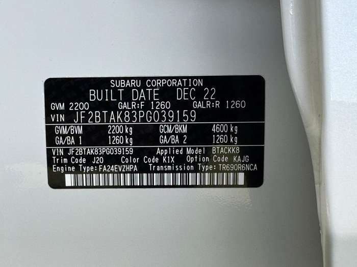 2022 Subaru Outback AWD Touring XT