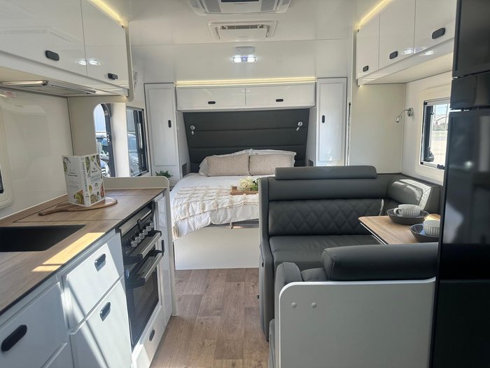 2025 JB Caravans Gator X 18'6 Front Door