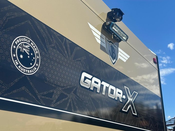 2025 JB Caravans Gator X 18'6 Front Door