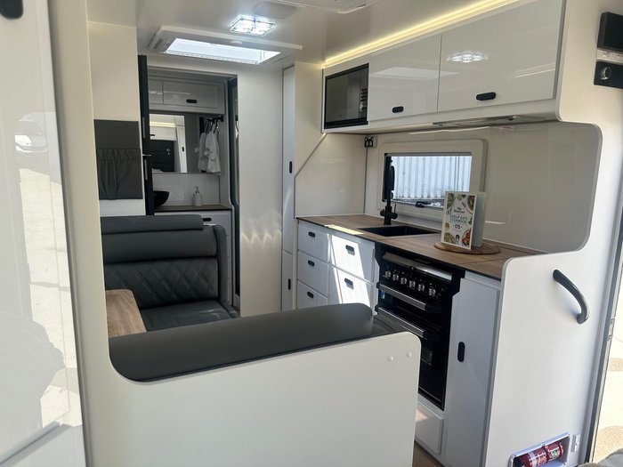 2025 JB Caravans Gator X 18'6 Front Door