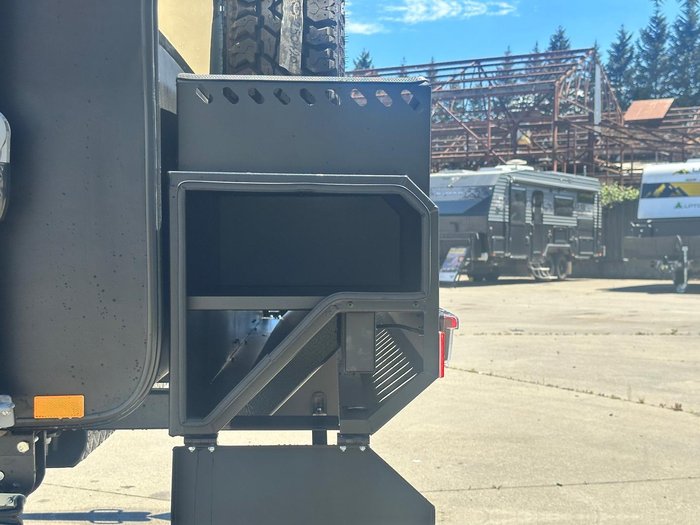 2025 JB Caravans Gator X 18'6 Front Door