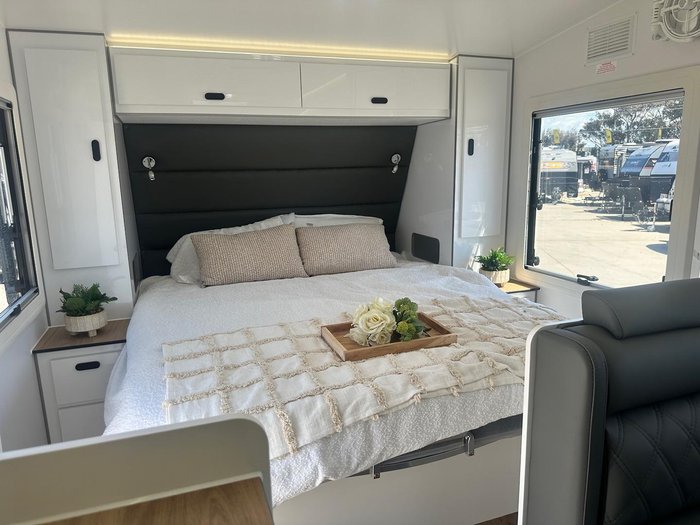 2025 JB Caravans Gator X 18'6 Front Door