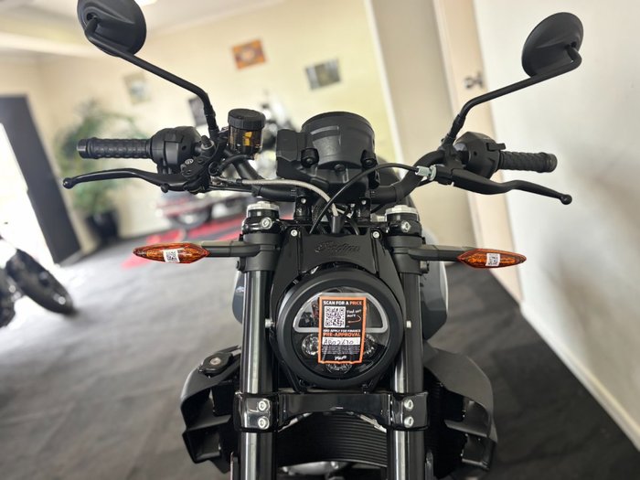 2025 Indian FTR Stealth Grey