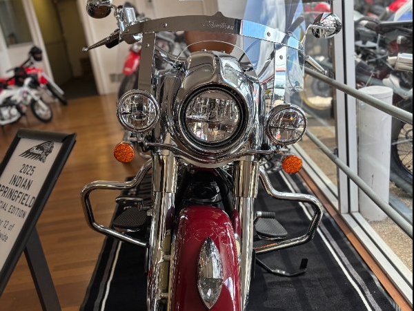 2025 Indian SPRINGFIELD SPECIAL EDITION Red