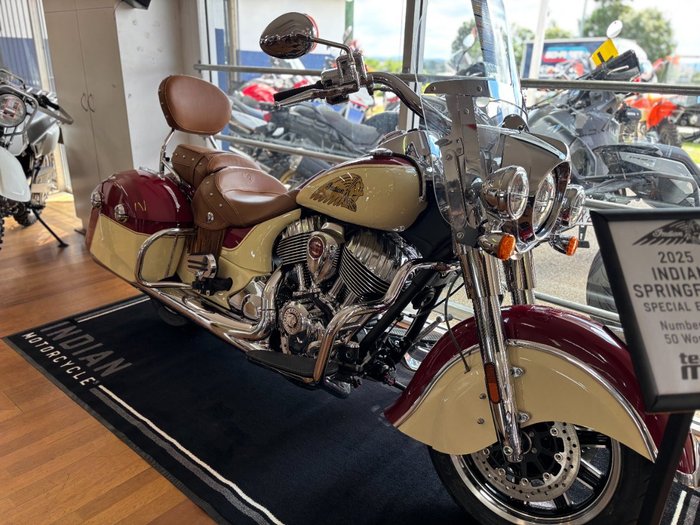 2025 Indian SPRINGFIELD SPECIAL EDITION Red