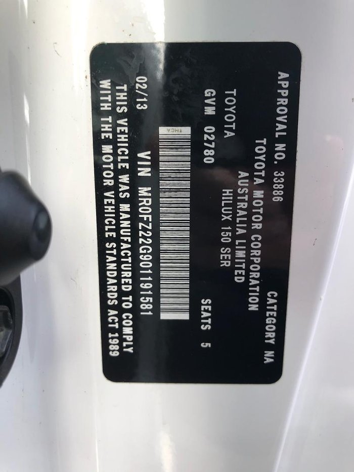 2013 Toyota Hilux SR