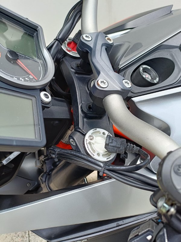 2017 KTM 1290 SUPER DUKE GT SILVER