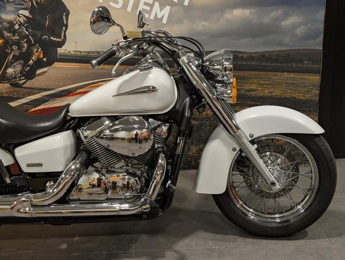 2007 Honda VT750C Shadow Classic Shadow White
