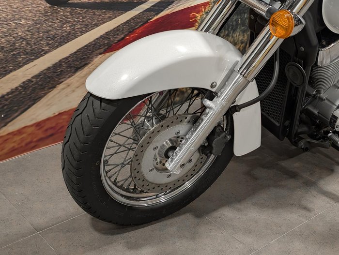 2007 Honda VT750C Shadow Classic Shadow White