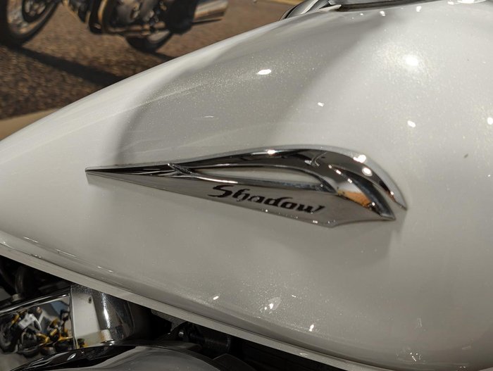 2007 Honda VT750C Shadow Classic Shadow White