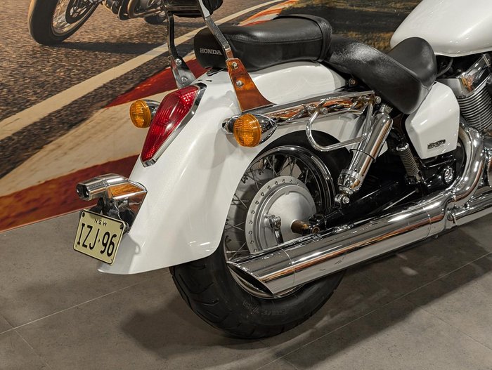 2007 Honda VT750C Shadow Classic Shadow White