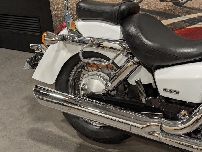 2007 Honda VT750C Shadow Classic Shadow White