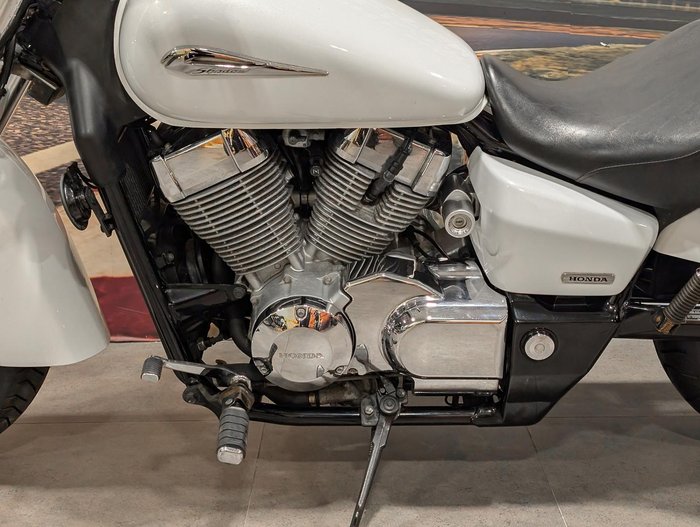 2007 Honda VT750C Shadow Classic Shadow White