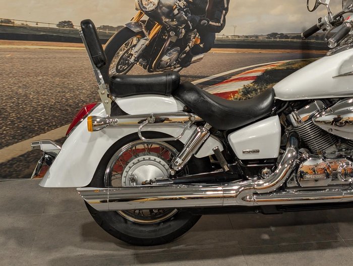 2007 Honda VT750C Shadow Classic Shadow White