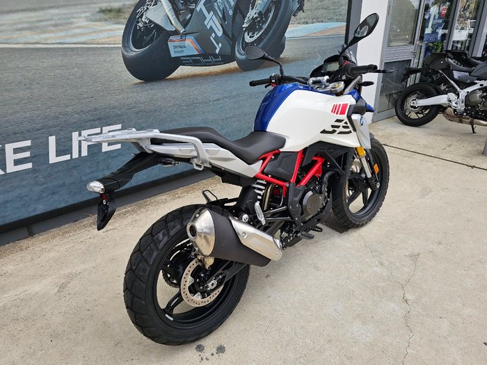 2025 BMW Motorrad G 310 GS WHITE/BLUE