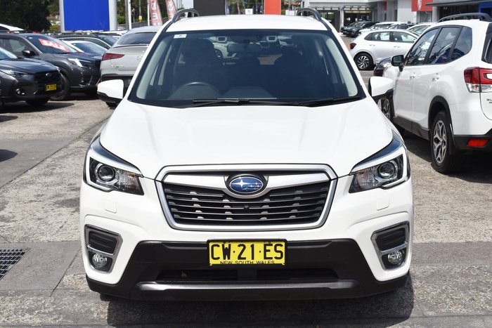 2019 Subaru Forester 2.5i Premium S5 MY20 AWD Crystal White