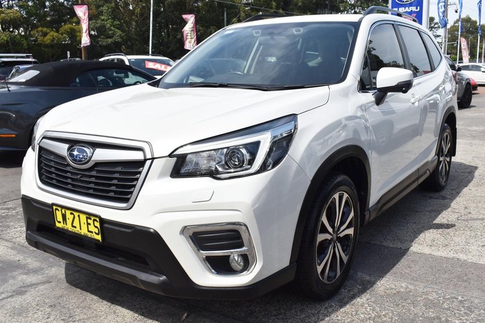 2019 Subaru Forester 2.5i Premium S5 MY20 AWD Crystal White