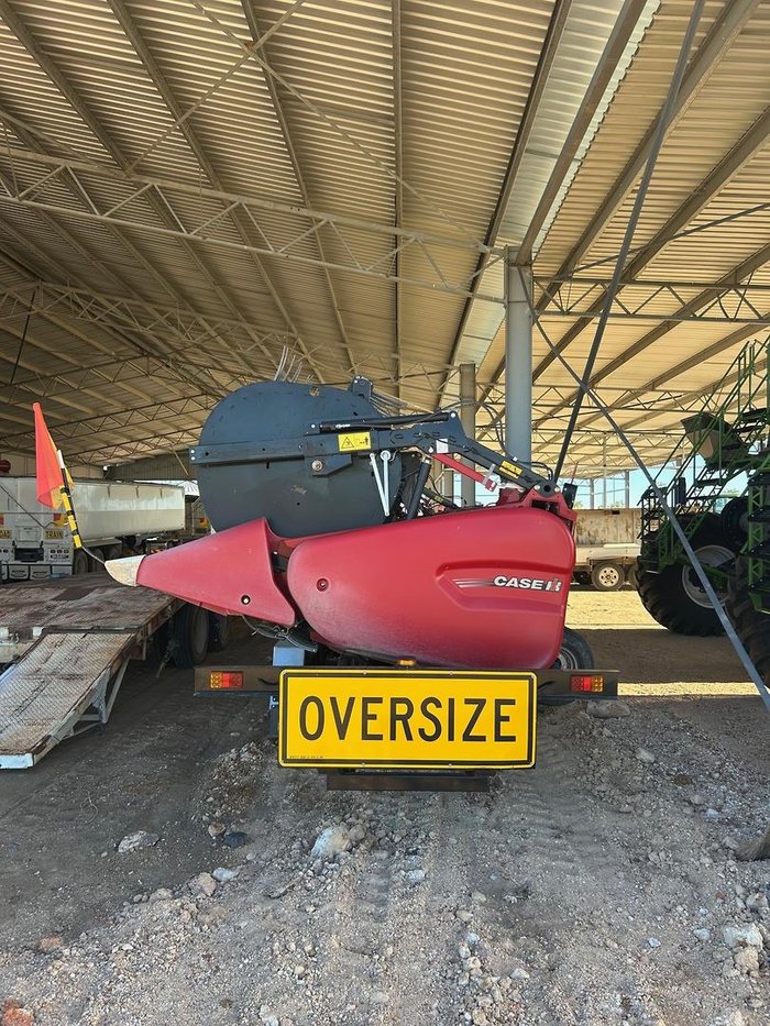 2021 CASE IH 4R40 Draper Front & Trailer