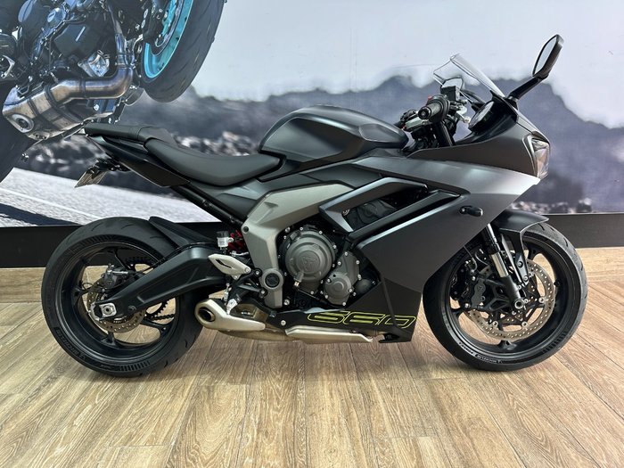 2025 Triumph DAYTONA 660 Black