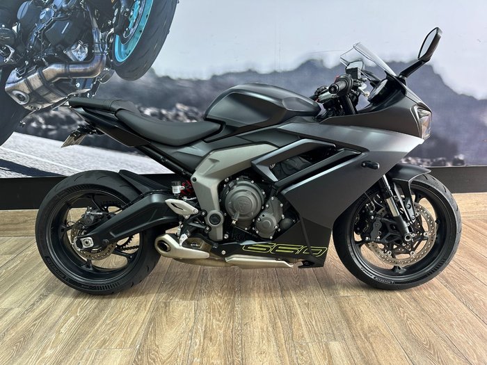 2025 Triumph DAYTONA 660 Black