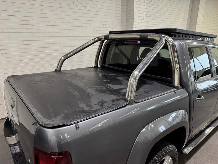 2019 Volkswagen Amarok TDI550 Highline 2H MY20 4X4 Constant Indium Grey