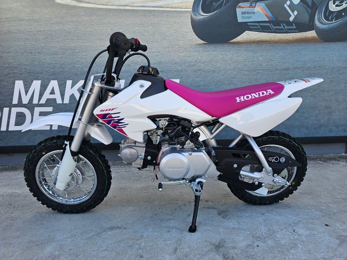 2025 Honda CRF50F White