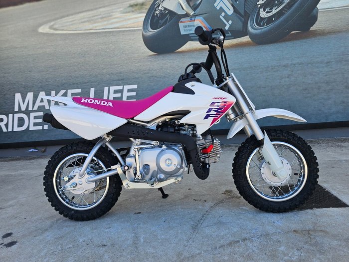 2025 Honda CRF50F White