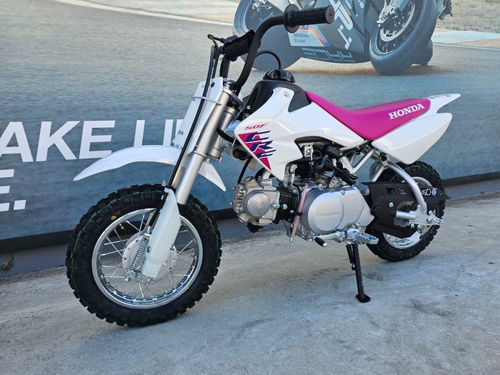 2025 Honda CRF50F White