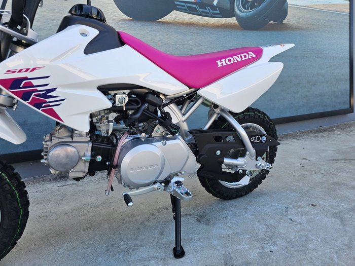2025 Honda CRF50F White