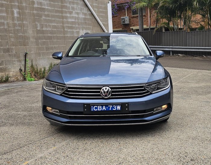2016 Volkswagen Passat 140TDI Highline B8 MY17 Harvard Blue