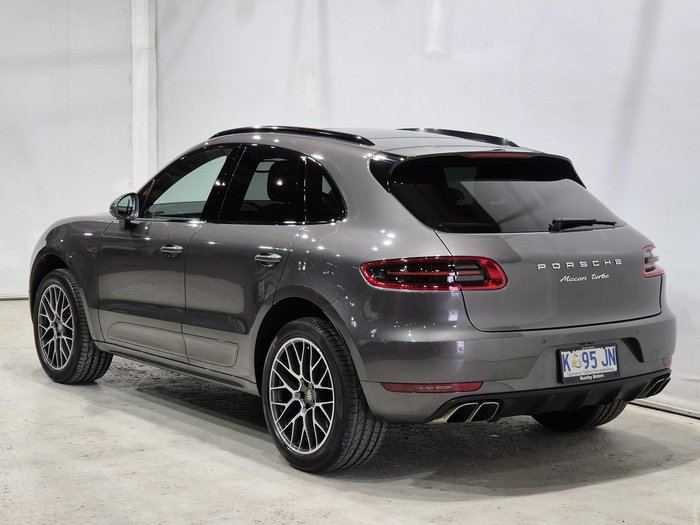 2017 Porsche Macan Turbo 95B MY17 AWD Agate Grey