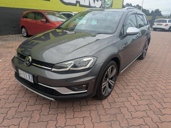 2018 Volkswagen Golf Alltrack 132TSI Premium 7.5 MY18 Four Wheel Drive Indium Grey