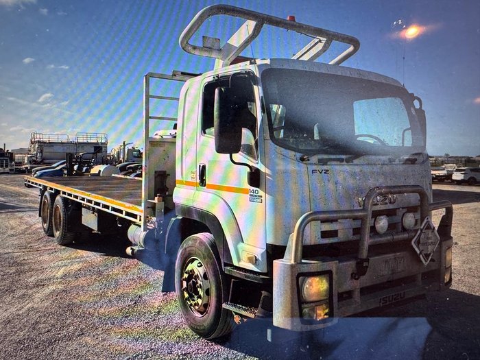 2011 Isuzu F Series FVZ 1400 WHITE