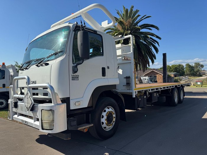2011 Isuzu F Series FVZ 1400 WHITE