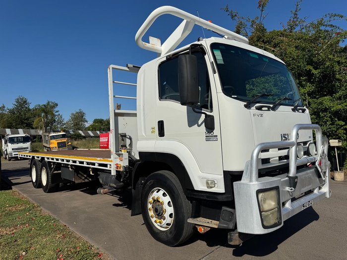 2011 Isuzu F Series FVZ 1400 WHITE