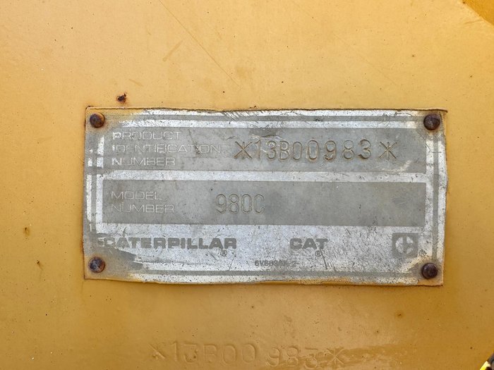 1989 Caterpillar 980C