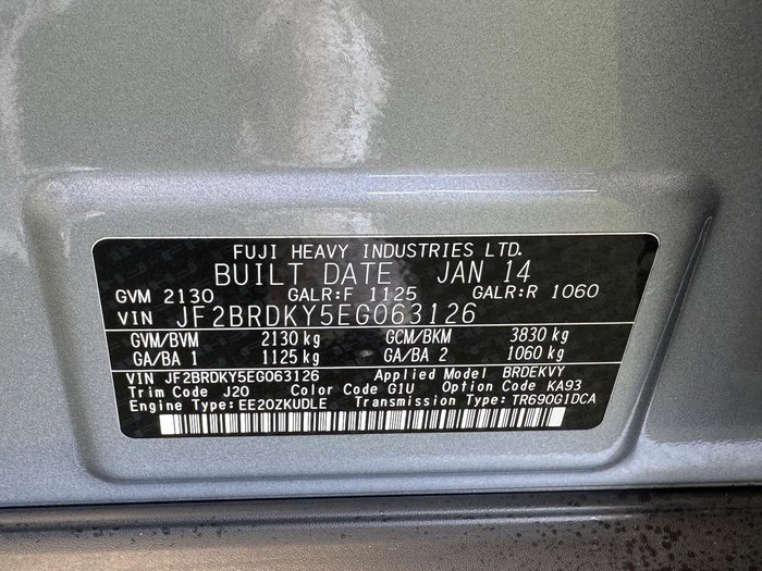 2014 Subaru Outback 2.0D Premium