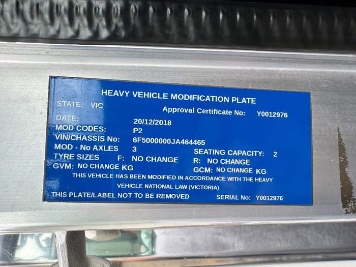 2018 Kenworth T909 Prime Mover 