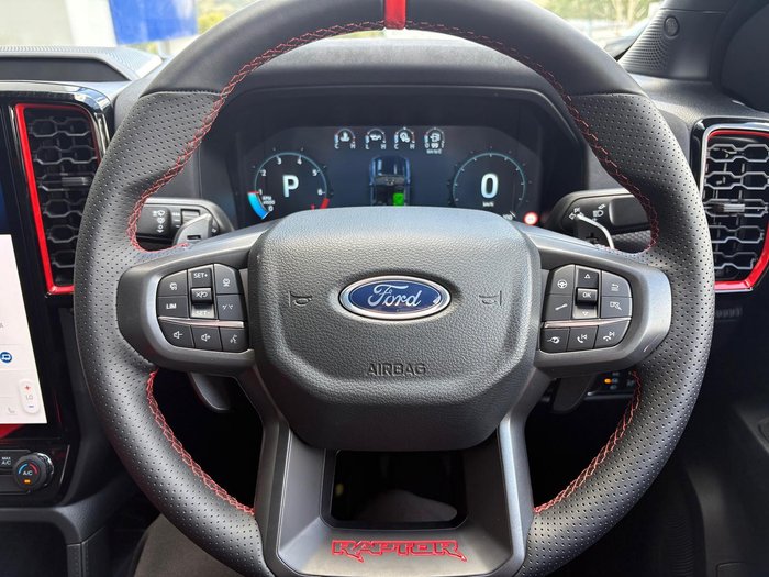 2025 Ford Ranger Raptor MY26.00 4X4 Dual Range Arctic White