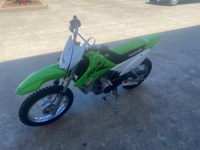 2021 Kawasaki KLX110R Green