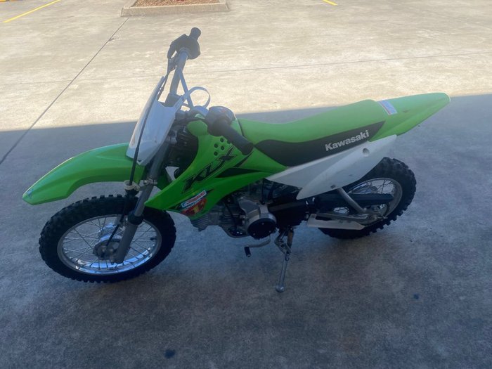 2021 Kawasaki KLX110R Green