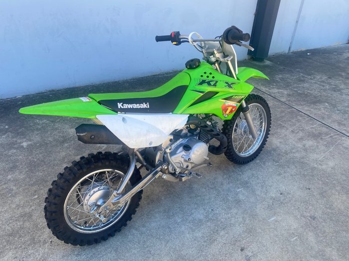 2021 Kawasaki KLX110R Green