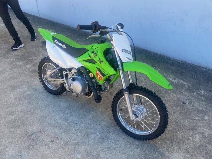 2021 Kawasaki KLX110R Green