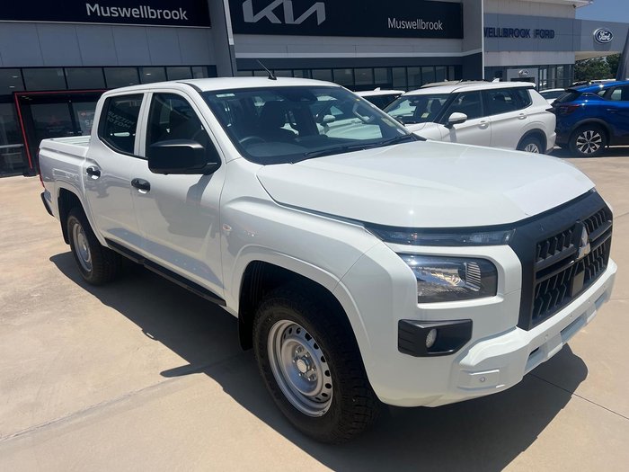 2025 Mitsubishi Triton GLX MV MY25 4X4 Dual Range White