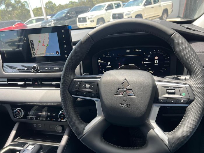 2025 Mitsubishi Outlander Aspire ZM MY25 AWD White Diamond