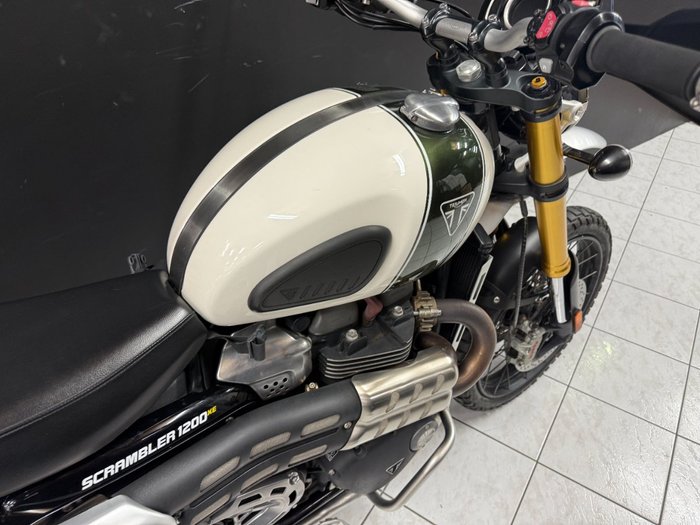2019 TRIUMPH SCRAMBLER 1200 XE White