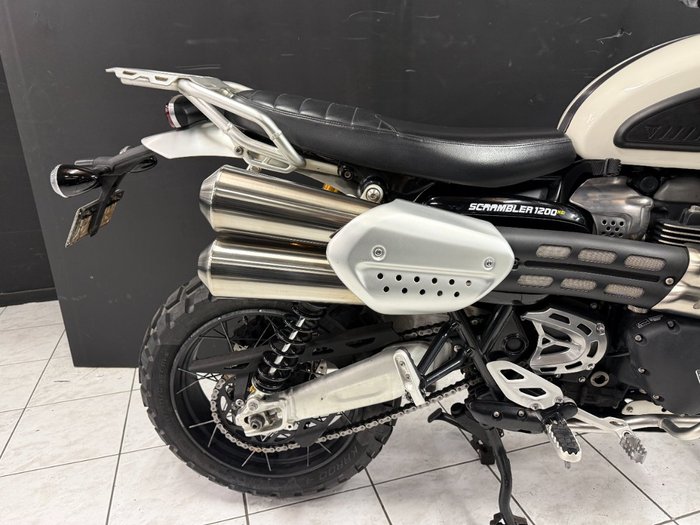 2019 TRIUMPH SCRAMBLER 1200 XE White