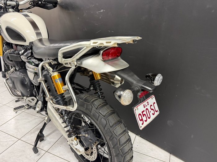 2019 TRIUMPH SCRAMBLER 1200 XE White
